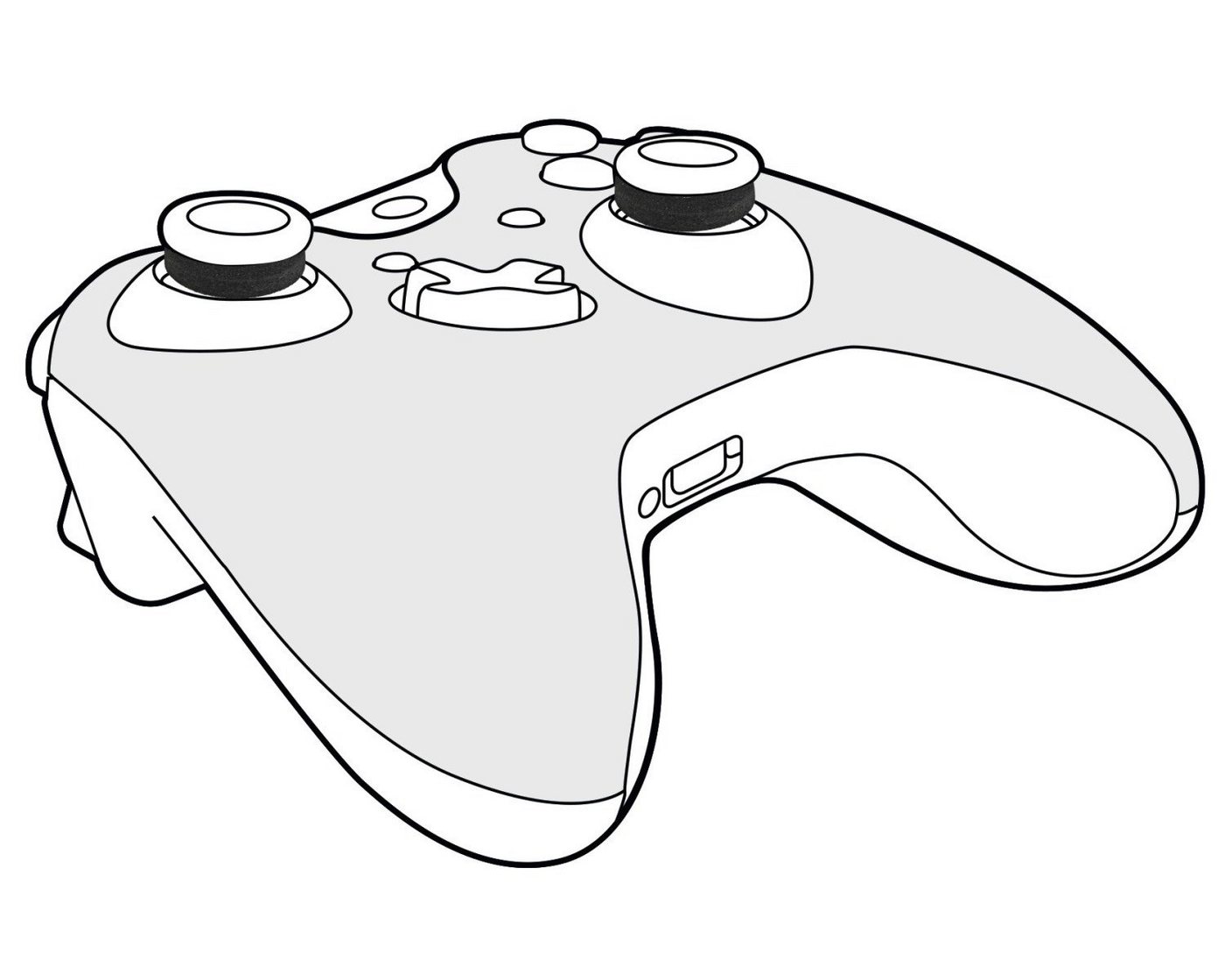 Speedlink 8x SHOXX Game Enhancer Stoß-Dämpfer Thumb-Stick Ringe Controller (8 St., für Xbox One Controller, Ziel-Hilfe, Ergonomisch) Bild 5