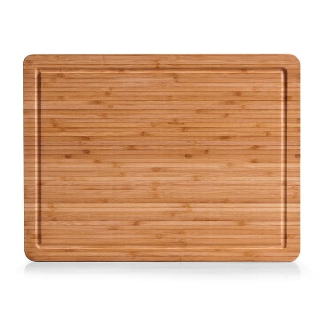 Zeller Present Schneidebrett, Bambus, Bambus, 39 x 29 x 1,6 cm