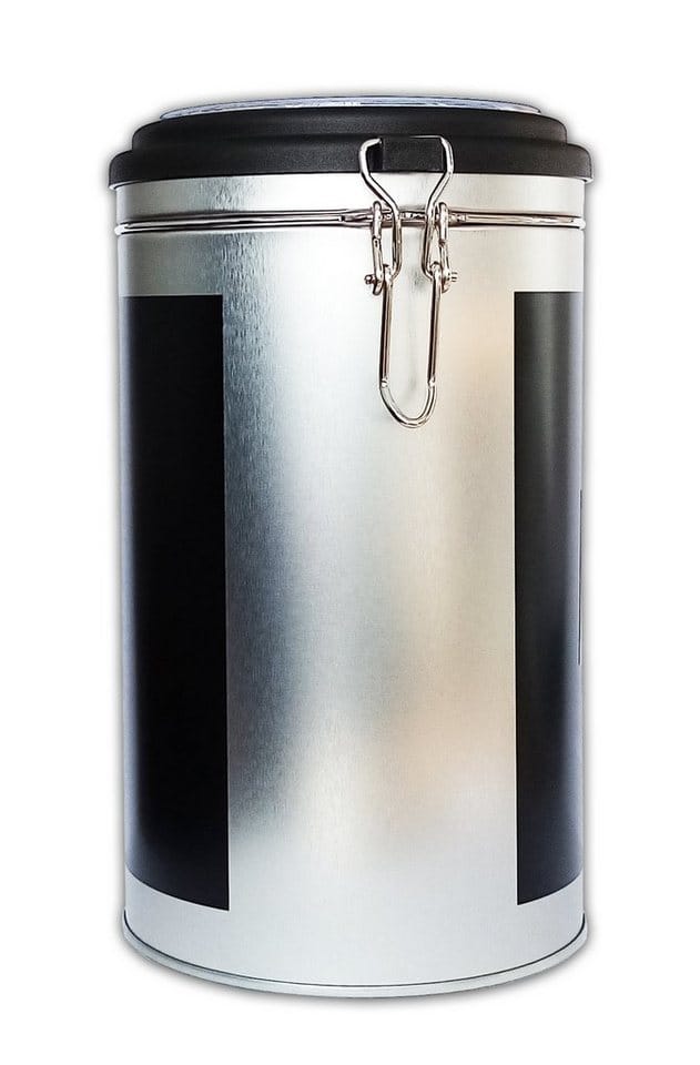 Kesper Kaffeedose KAFFEEDOSE Metall luftdicht rund Blechdose Dose Kaffee Vorratsdose 31, Aromadose