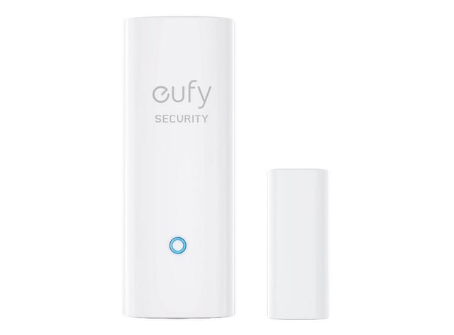eufy Entry Sensor T89000D4 Smarter Kontaktsensor, Tür/Fenster, CR-123A-Batterie, 100 dB