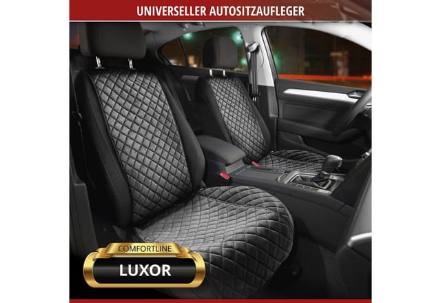 WALSER Autositzauflage Sitzaufleger Comfortline Luxor, 1 Stück, 0-tlg.