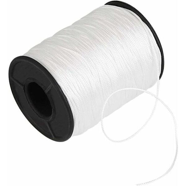 Geflochtene Kordel Für Jalousien, 150 Meter, Durchmesser 1 Mm, Aus Weißem Polyethylen, Für Jalousien, Aluminium-fensterläden, Rollläden, Gartenpflanzen Und Kreative Hobbys.