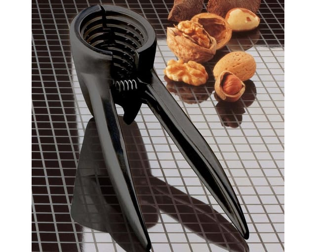 FACKELMANN Nussknacker und Schraubverschlussöffner 2in1, 18cm