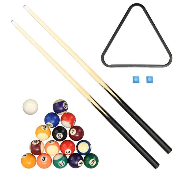 vidaXL Billardtisch 3-Fuß-Mini-Billardtisch 92×52×19 cm Braun und Grün