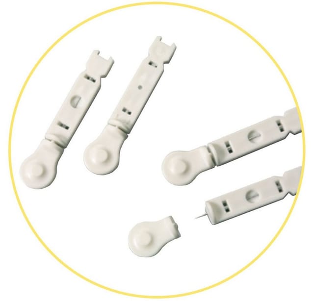 Roche Lanzetten Accu-Chek Softclix Lanzetten Blutzucker 0,4mm, 28,00G, Spar-Set, Silikonbeschichtung für hautschonende Injektionen, 200 tlg., Präzise Lanzetten für Blutzuckermessungen