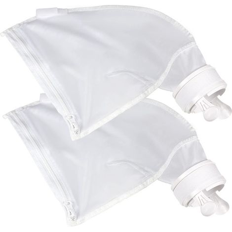 – Nylon-reinigungsbeutel Für Polaris 280/480 Poolreiniger – Wasserdichter Reißverschluss – Einfache Montage Mit Klettverschluss – 2er-pack