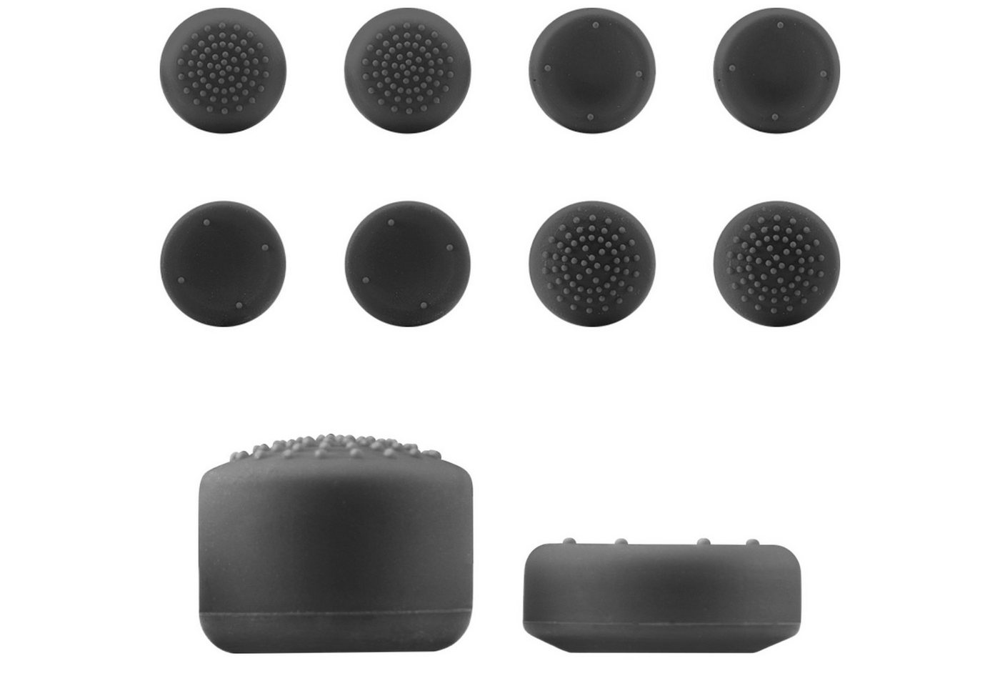 Speedlink STIX Pro Controller Cap Set Kappen Thumb-Grips Controller (Set, 8 St., 8x Trigger Thumb-Grips Gamepad Anti-Rutsch flach + XXL mit Wölbung) Bild 2