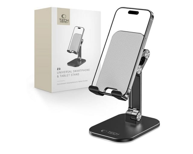TECH PROTECT Handy-Halterung Z3, (bis 13 Zoll, Einzelartikel, Verstellbarer Universalständer bis 13 Zoll)