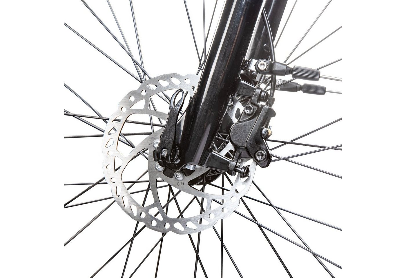 Zündapp Bremsscheibe Light Wave (1-St., mit Schrauben), Fahrrad Bremsscheibe 160 mm hydraulisch mechanisch Scheibenbremse Bild 5