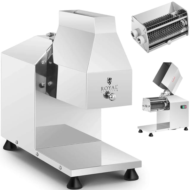 Royal Catering Fleischplattierer Elektrischer Fleischklopfer Gastro Profi Fleischmürber 350 W 75 U/min
