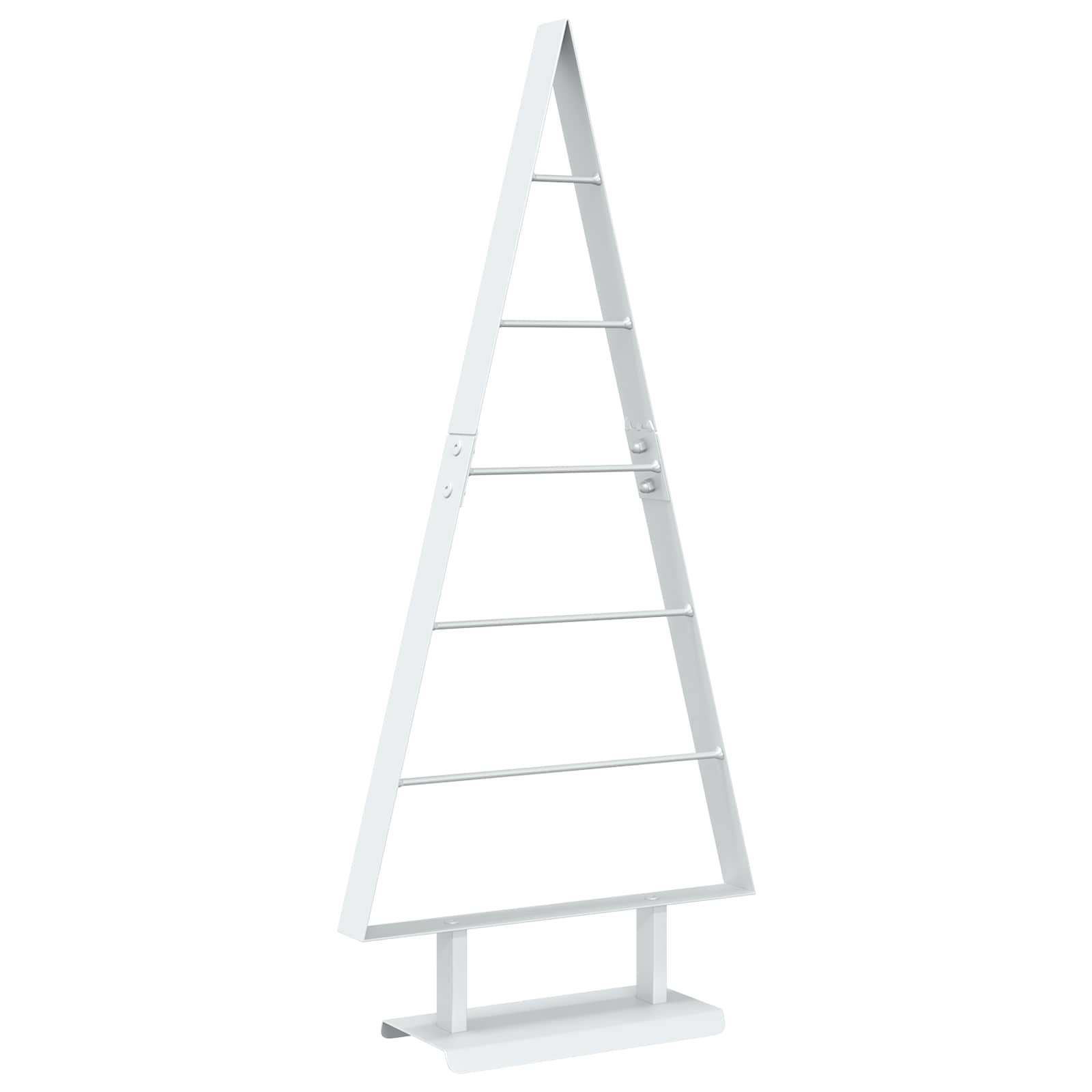 Metall Weihnachtsbaum Kuopio 90 Cm Stahl Weiß Vidaxl