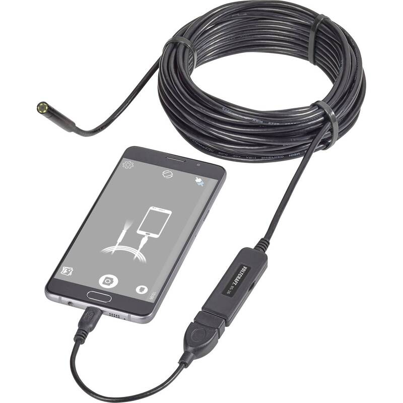 [gebraucht] B-ware Voltcraft Usb-endoskop Bs-26 8mm Ø 9,85m Kamera 1600x1200 Pixel Ip67 Wasserdicht