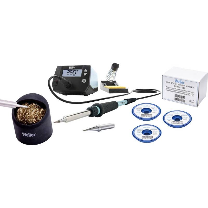 [gebraucht] B-ware Weller Lötstation Lötgerät 70w 100-450°c Lötkolben Inkl. Lötzinn Und Lötspitze