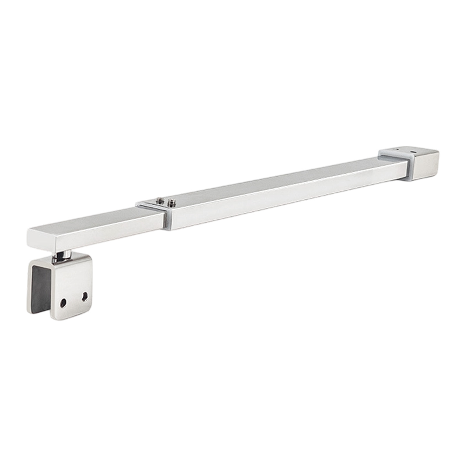 Stützstange Für Duschwände, Verstellbar Von 700 Bis 1.200 Mm, Stabilisierungsstange, Teleskopische Stützstange Für Glas Von 8 Bis 10 Mm Dicke, Für Die Duschkabine