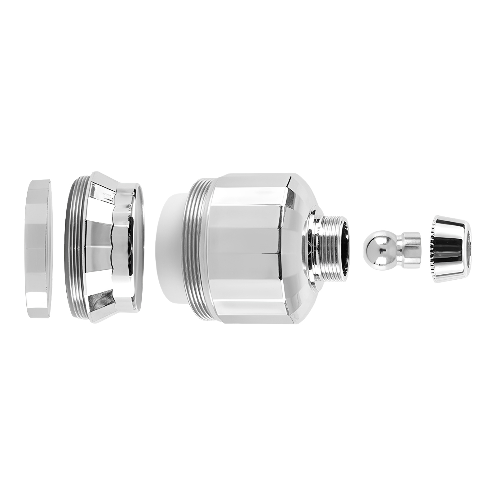 Duschkopf Mit Filter Und 1/2-zoll-gewindeanschluss, Mehrschichtiger Filter-duschkopf, 360°-schwenkbarer Duschkopf Mit Filter, Entfernt Verunreinigungen, Hoher Wasserdruck, Einfache Montage