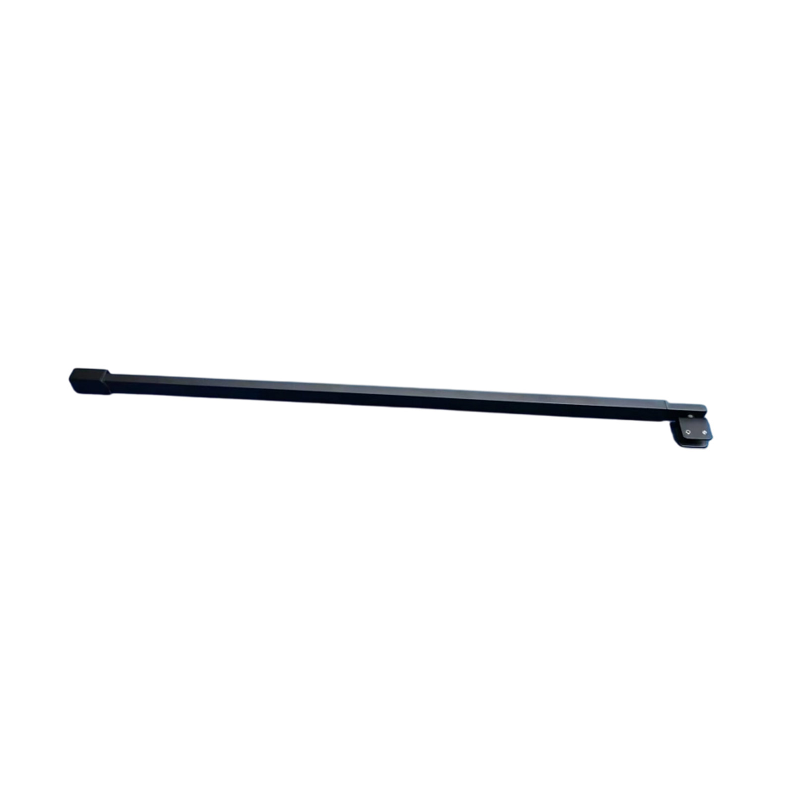 Wandstütze Für Die Dusche Von 70 Bis 120 Cm, Für Stabilisierungsstangen Mit Glas Von 8 Bis 10 Mm Dicke, Halterung Aus Edelstahl, Stabilisator Für Duschwände Und Bodengleiche Duschen, Schwarz