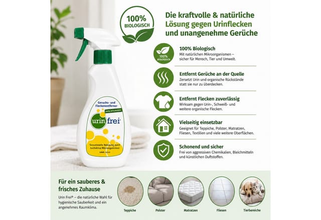 Rehaforum Medical GmbH Urin-Flasche Urin Frei Flasche - Urinentferner 750 ml (1 St)