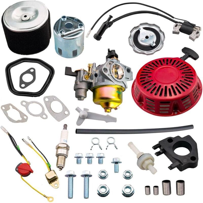 Vergaser-starterset Für Honda Gx340, Gx390, Gx420 (11 Ps, 13 Ps, 16 Ps), Port Cargo Predator (420 Cc) Und Weitere Motoren