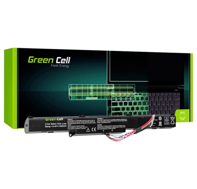 Green Cell Green Cell Notebook-Akku A41-X550E 14.4 V 2200 mAh Asus Laptop-Akku 2200 mAh