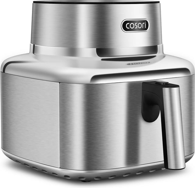 Cosori Heißluftfritteuse ICONIC™ Single CAF-SE601S-CEU, 1725 W, Edelstahl, DC-Motor, 6 Funktionen, 6,2 L, PFAS-freie Keramik