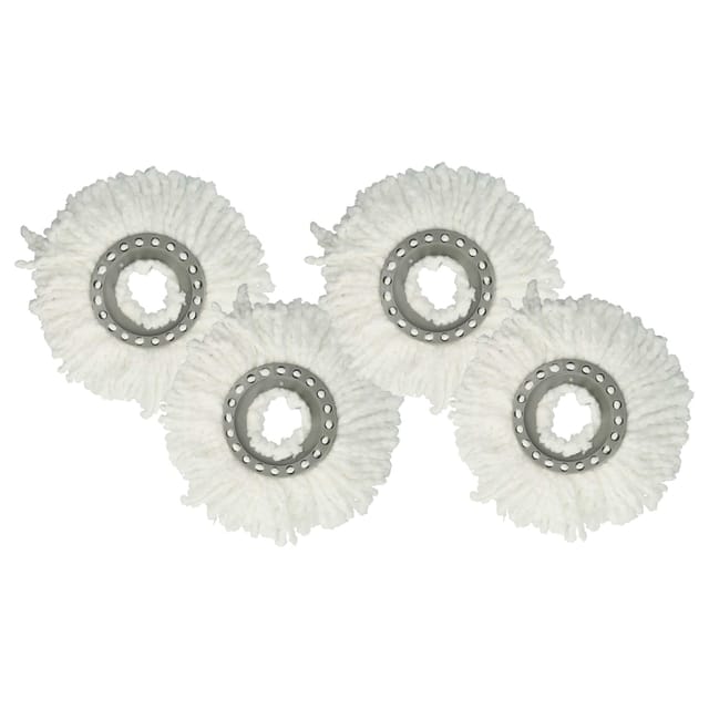 vhbw passend für Leifheit Clean Twist Mop Ergo, Clean Twist Disc Mop, Clean Wischmopp-Ersatzkopf (Mikrofaser)