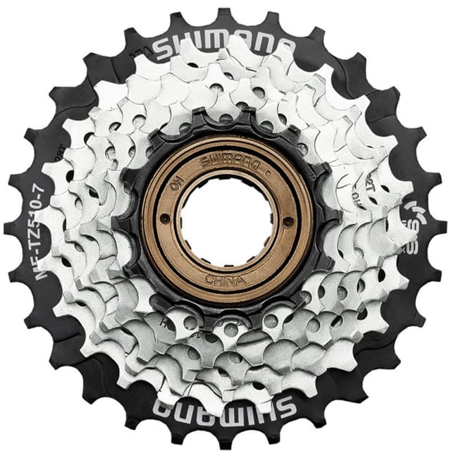 Shimano Zahnkranz Fahrrad Schraubkranz Ritzel SHIMANO Tourney MF-TZ510 Freilauf 14-28