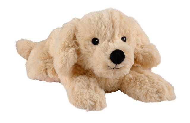 Warmies® Wärmekissen Warmies Wärmetier Golden Retriever Mikrowelle/Ofen, (Wärmekuscheltier)