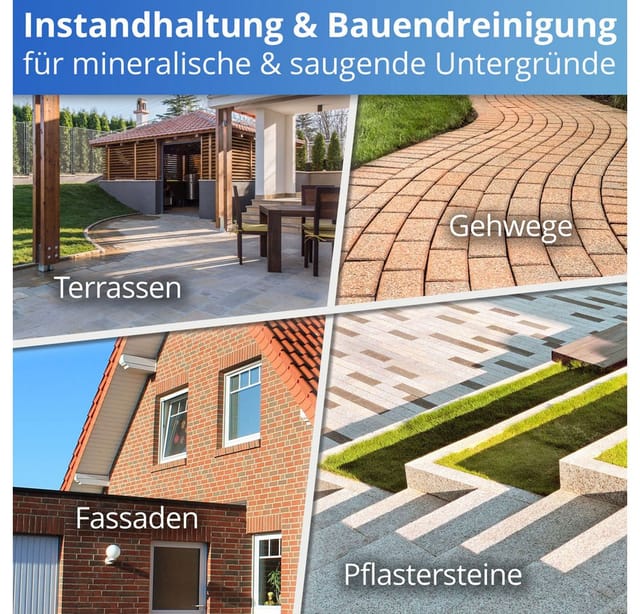 Nanoprotect Steinreiniger Naturstein-Reiniger (Set-Info Kraftvoll und schonend)