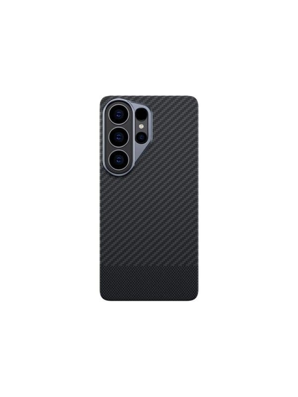 AmazingThing Handyhülle Titan Max Aramid für Samsung Galaxy S26 Ultra Schwarz Magnetisch 6,9 Zoll, Aramidfaser-Rückseite für hohe Stabilität im Alltag