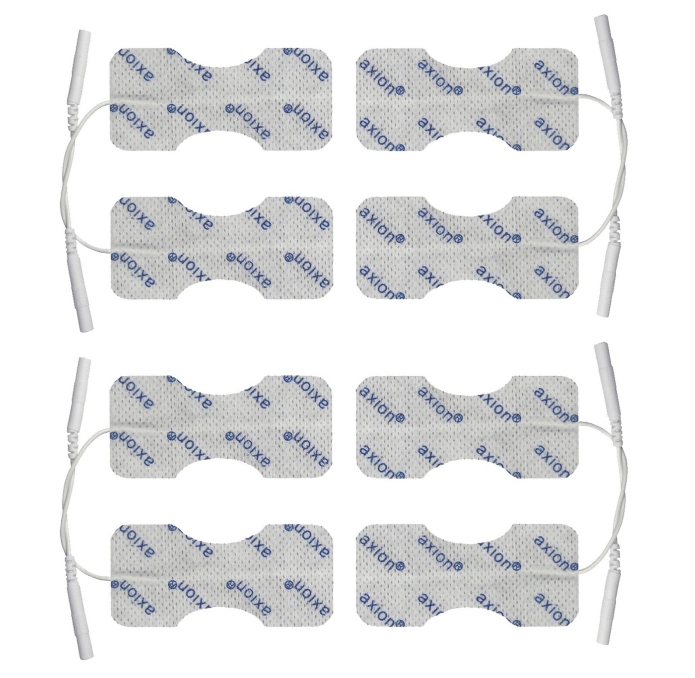Axion Elektrodenpads passend zu Prorelax, Promed, axion - 6,5x3cm, 2mm Steckanschluss, 8 St.,für Rücken, Finger, Handgelenk, selbstklebende TENS EMS Elektroden Bild 5