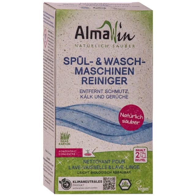 Almawin Spül- und Waschmaschinen Reiniger 2x100g Spülmaschinenreiniger
