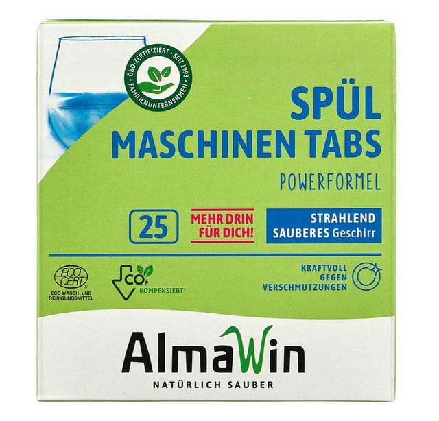 Almawin Spülmaschinen Tabs 25 Stück Spülmaschinentabs