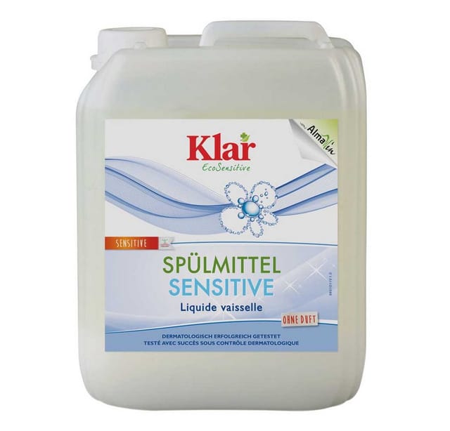 Almawin Klar - Spülmittel - Sensitive Kanister 5L Geschirrspülmittel