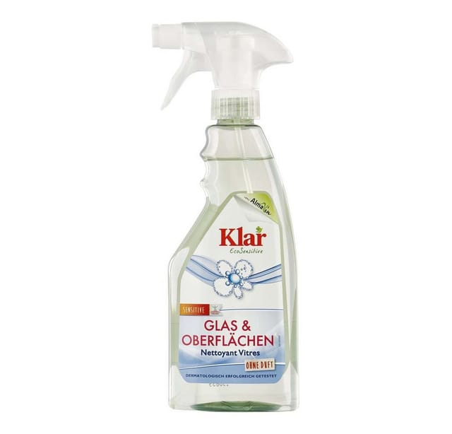 Almawin Klar - Glas & Oberflächen Reiniger Spray 500ml Glasreiniger