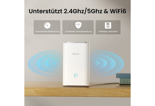 Reolink Überwachungskamera Zubehör Kabelloses Sicherheitssystem (Innenbereich, 1-tlg., Keine monatliche Gebühr,64G SD-Karte inkl.,Unterstützt Reolink Kameras)