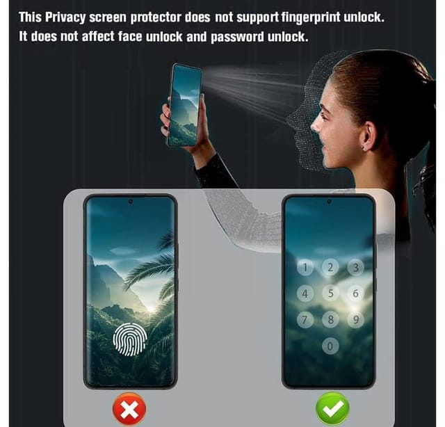 Baker Sichtschutzfolie 2x Panzerglas Blickschutz Samsung Galaxy S26 S26 Plus S26 Ultra, (2 Pack), Privacy Schutzglas Displayschutzfolie Schutzfolie