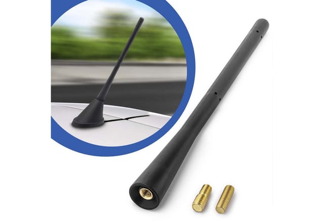 Adapter Universe Auto Radio Stab Dach Antenne 17cm Triplex FM AM GPS KFZ Hifi PKW Stabantenne