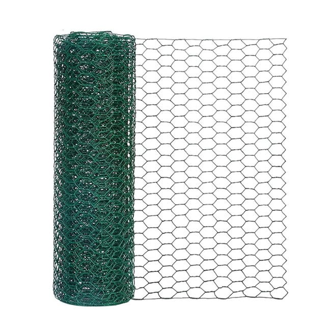 Mallas Para Jardín, Malla Metálica Para Animales De 0,3 M X 3 M, Malla Para Gallineros, Cercas Para Aves De Corral Recubiertas De Pvc.