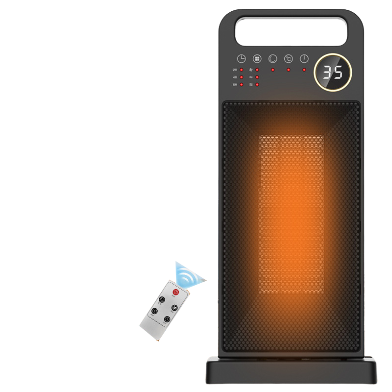 Calefactor Auxiliar Aiperq 1400/2000w, Calefactor Eléctrico Cerámico, Ptc, Temporizador De 2 A 12 Horas, Oscilación De 60°, Termostato Ajustable, 3 Modos.