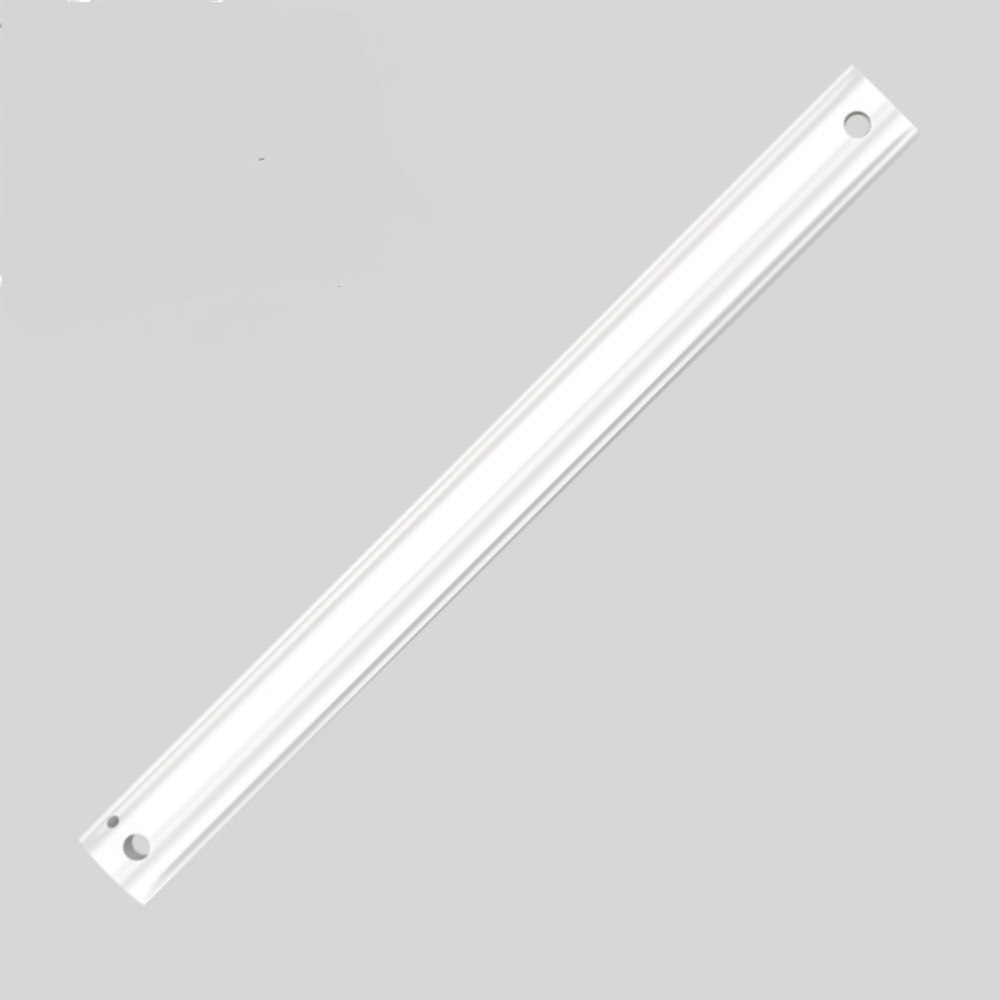 Varilla De Extensión Para Ventilador De Techo, Blanca, De 30 Cm De Largo Y 26,5 Mm De Diámetro Exterior, Sin Rosca.