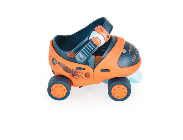 Byox Rollschuhe Rollschuhe Scooper Skates, Bremse vier Räder Kunststoffrollen ab 3 Jahren