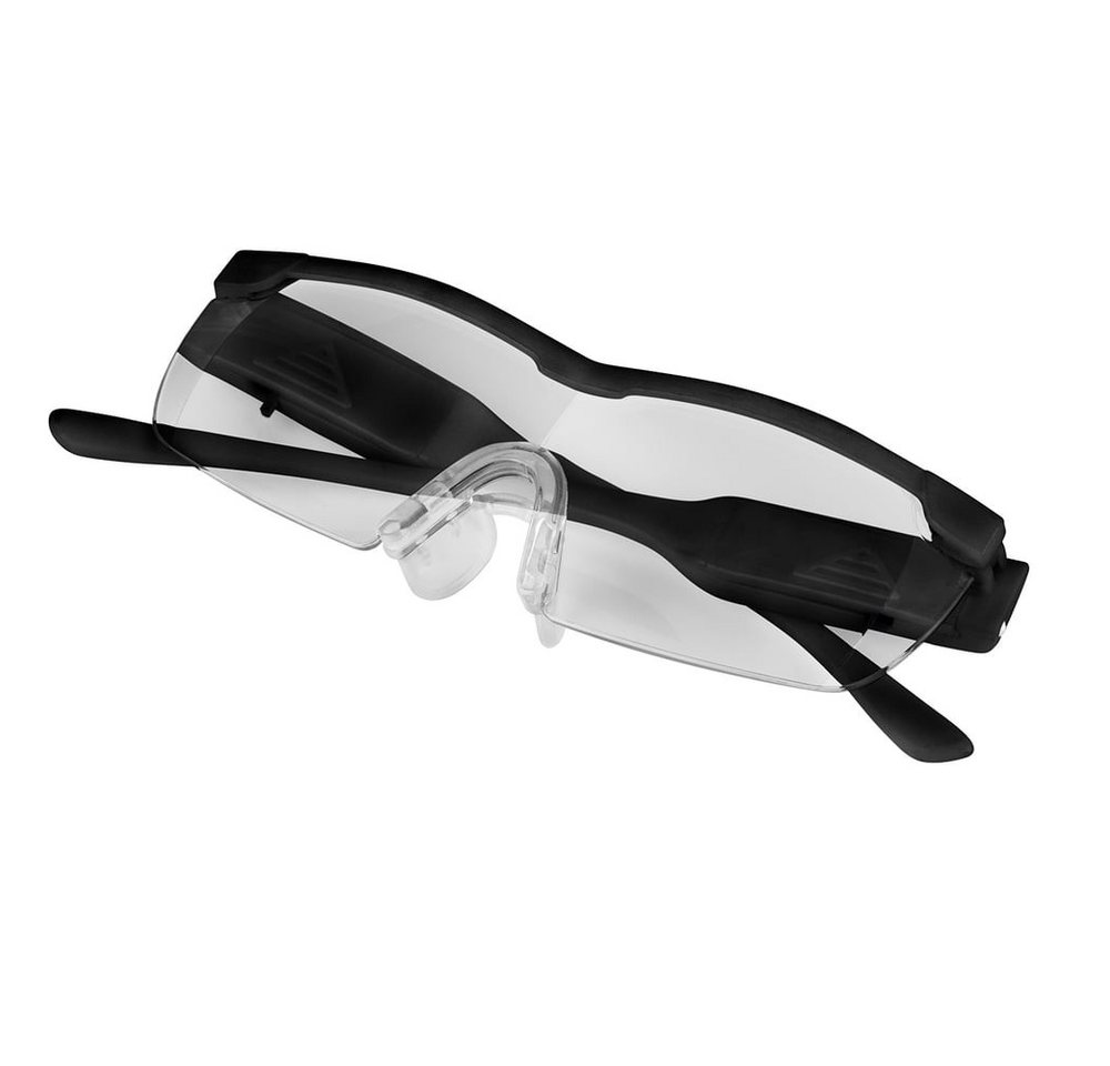 EASYmaxx Lupenbrille EASYmaxx Vergrößerungsbrille LED schwarz Bild 2