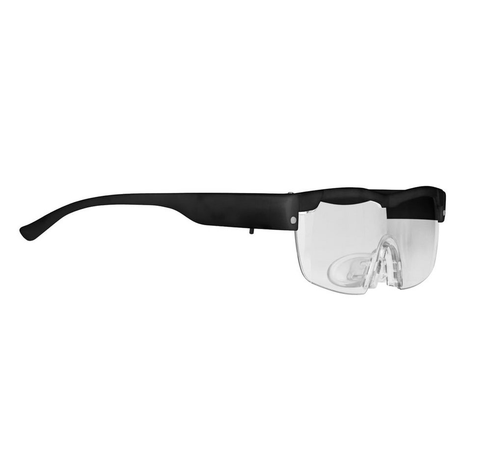 EASYmaxx Lupenbrille EASYmaxx Vergrößerungsbrille LED schwarz Bild 5