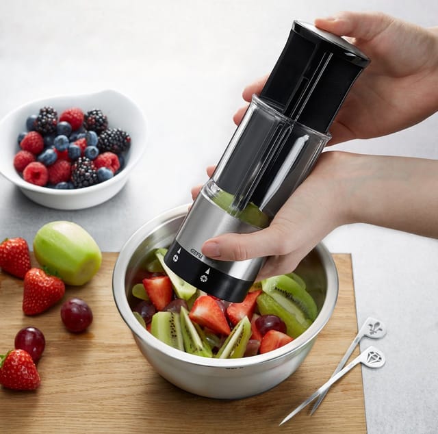 GEFU Obstmesser Obst Gemüse Teiler FLEXICUT Mehrzweck Schneider Sc