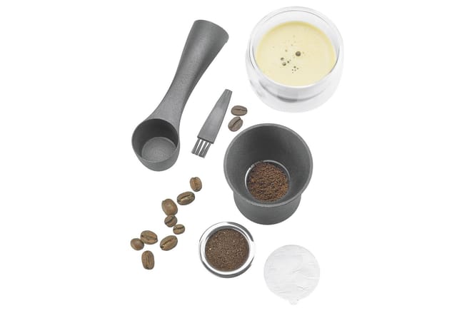 GEFU Wiederbefüllbare Espresso-Kapsel Kaffeekapseln-Set CONSCIO, 8-teilig Inhalt: Tricht