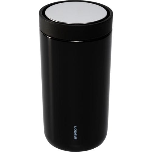 Stelton Thermobecher Stelton To Go Click Thermobecher 0.2 l, PP Kunststoff,Edelstahl