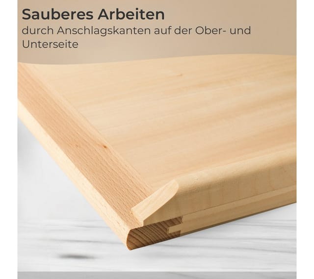 Topanbieter999 Schneidebrett, Backbrett 60 x 40 cm, Made in EU