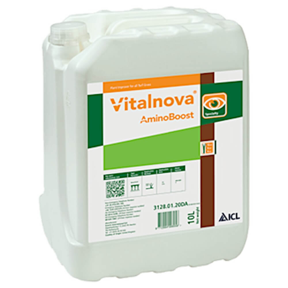 Icl Vitalnova 10-0-9 Aminoboost 10 L Golfrasendünger Blattdünger Sommerdünger
