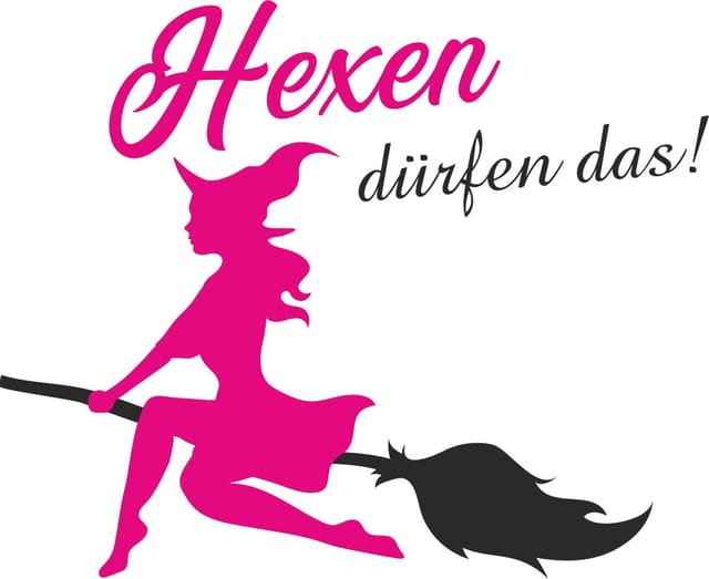 Hermann Schütz Aufkleber Hermann Schütz Aufkleber Hexen dürfen das