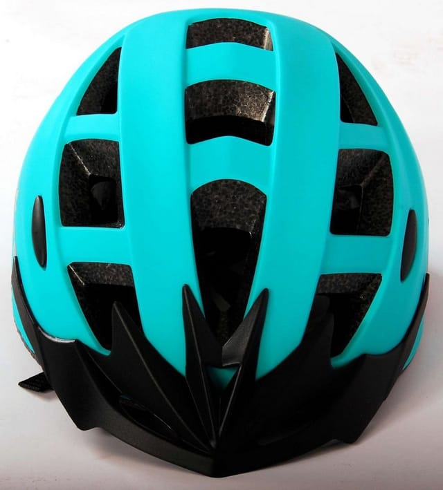 Volare Fahrradhelm Schutzhelm Herren Damen Jugend Fahrrad Skate Rad Helm Fahrradhelm 1129, extra leicht Helm verstellbarer Kinnriemen,Belüftungen,Gr.54-58cm grün